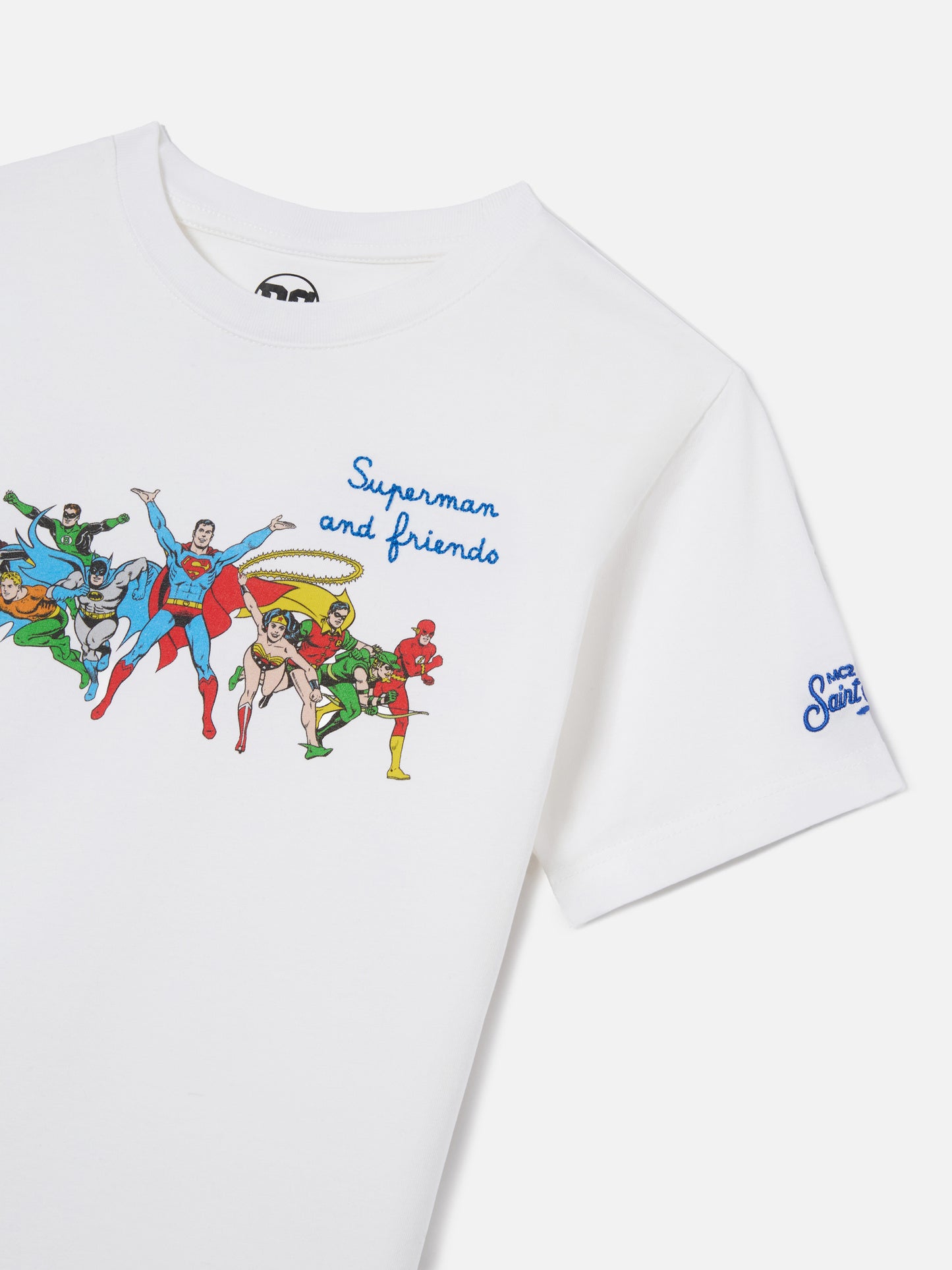 Denver Jr t-shirt with Super Friends embroidery | Special Edition