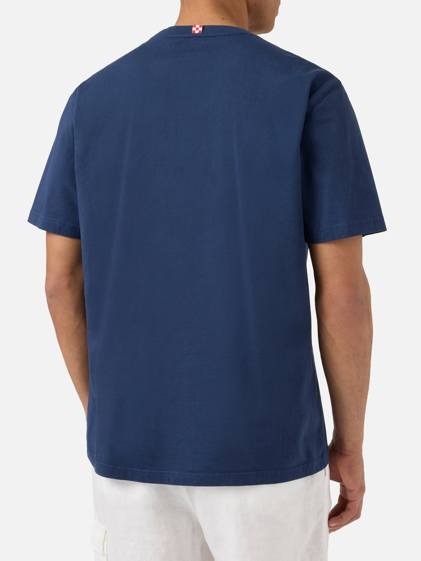 Blue Denver t-shirt with Sport Club print