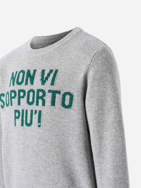 Maglione girocollo Douglas con jacquard Bello e monello