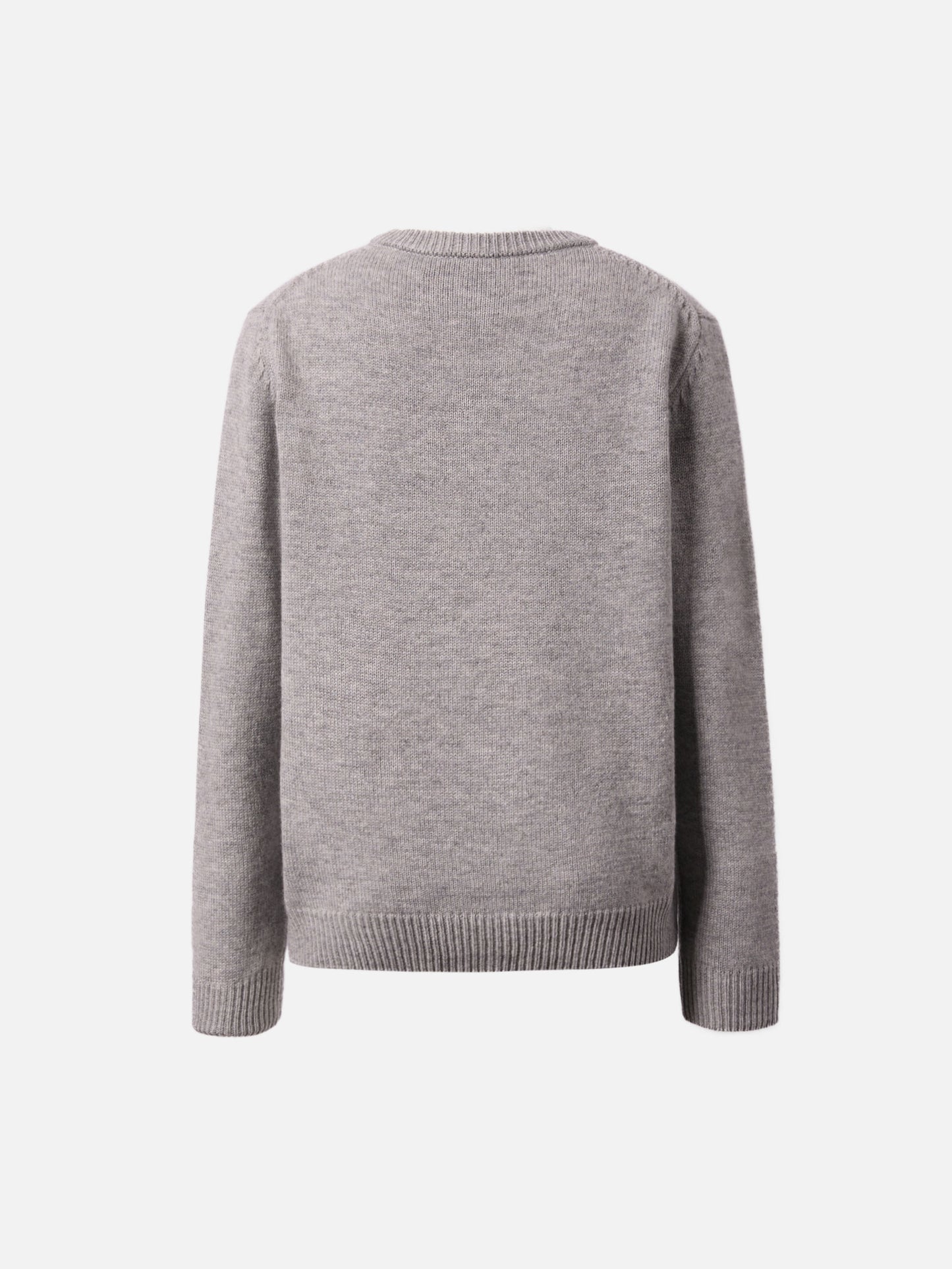 Sweater Douglas in cashmere blend with Too Cold for School embroidery