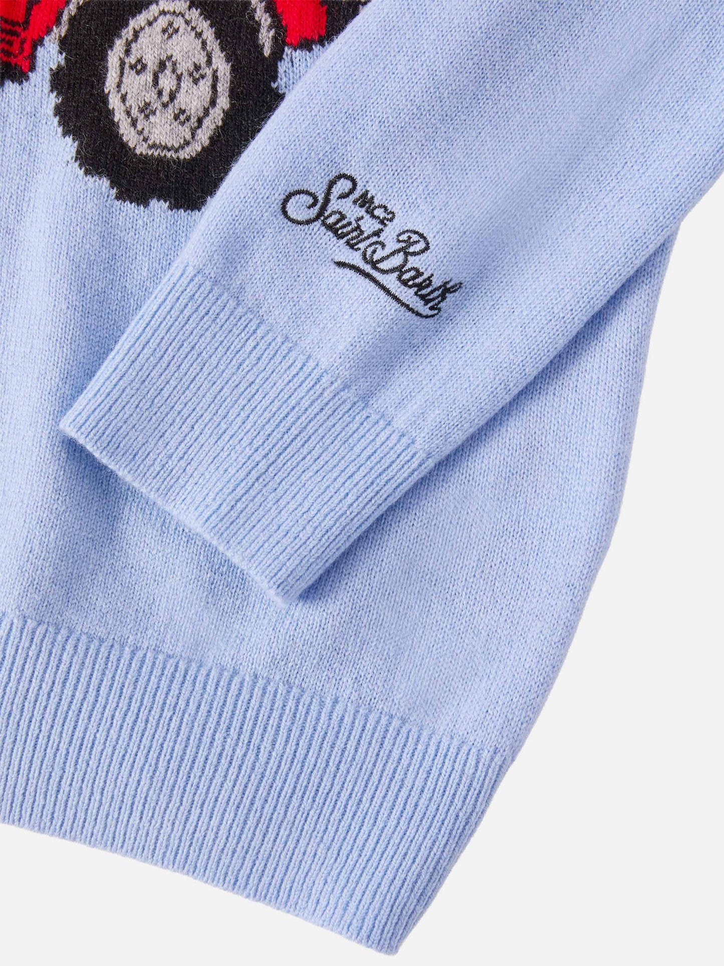 Sweater Douglas Light in cashmere blend with Snoopy jacquard | PEANUTS SPECIAL EDITION