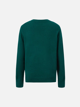 Douglas-Pullover mit Rundhalsausschnitt und Mickey- und Minnie-Jacquardmuster | DISNEY SPECIAL EDITION