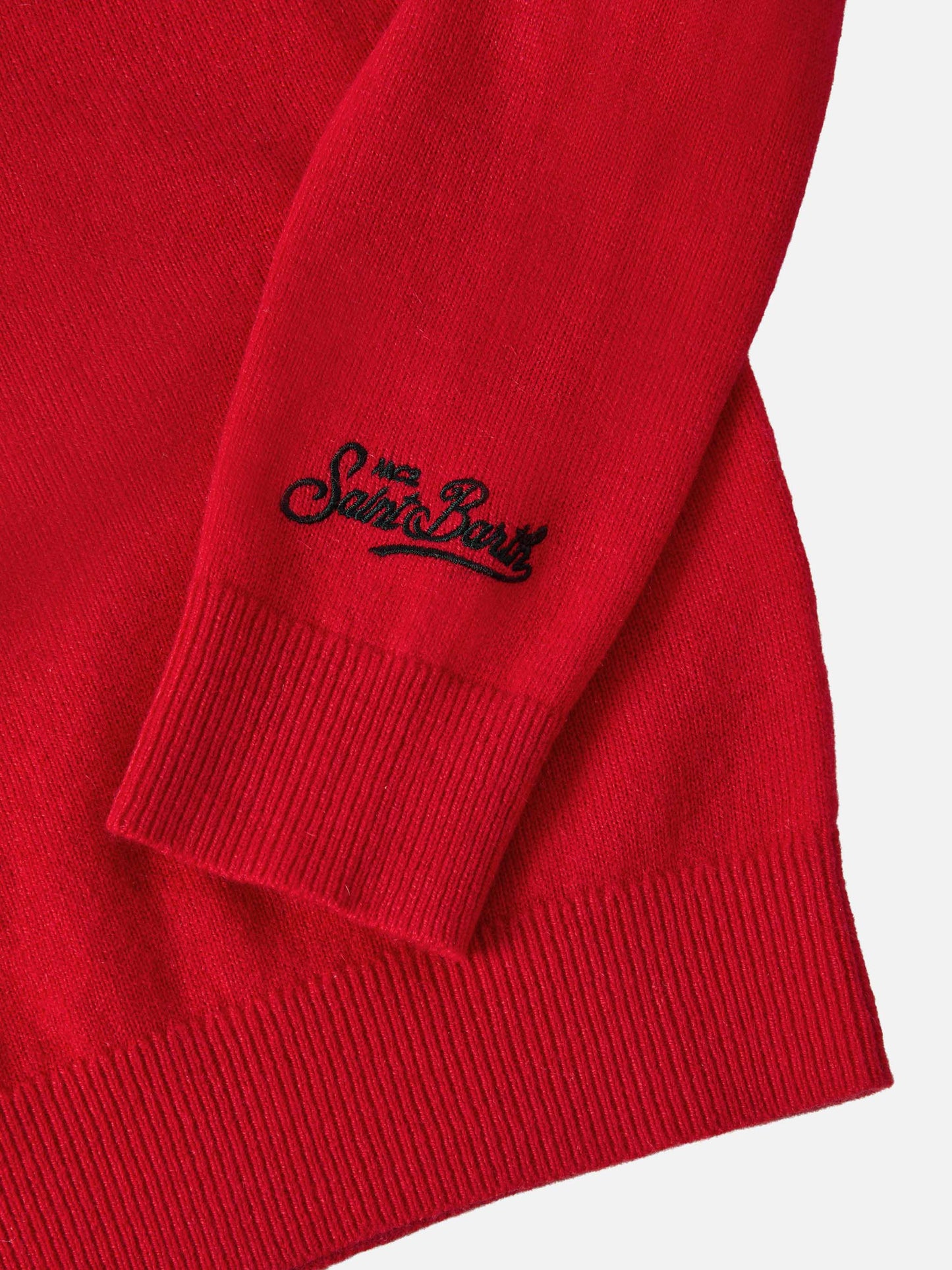 Maglione Douglas Light Embry in misto cashmere con ricamo Snoopy | PEANUTS SPECIAL EDITION