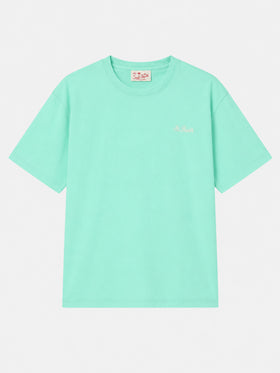 Dover T-Shirt aus salbeigrüner Baumwolle 