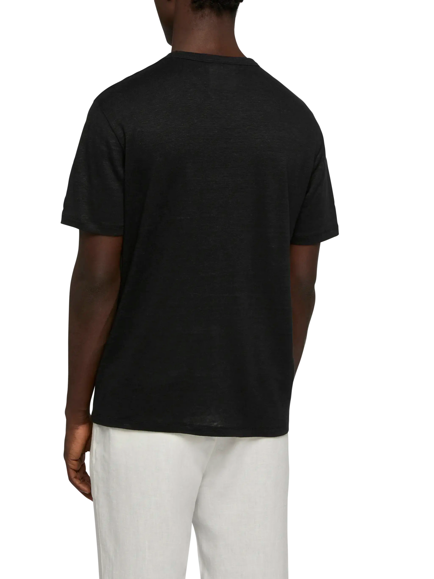 Tshirt Ecstasea in jersey di lino con taschino stampato e ricamato