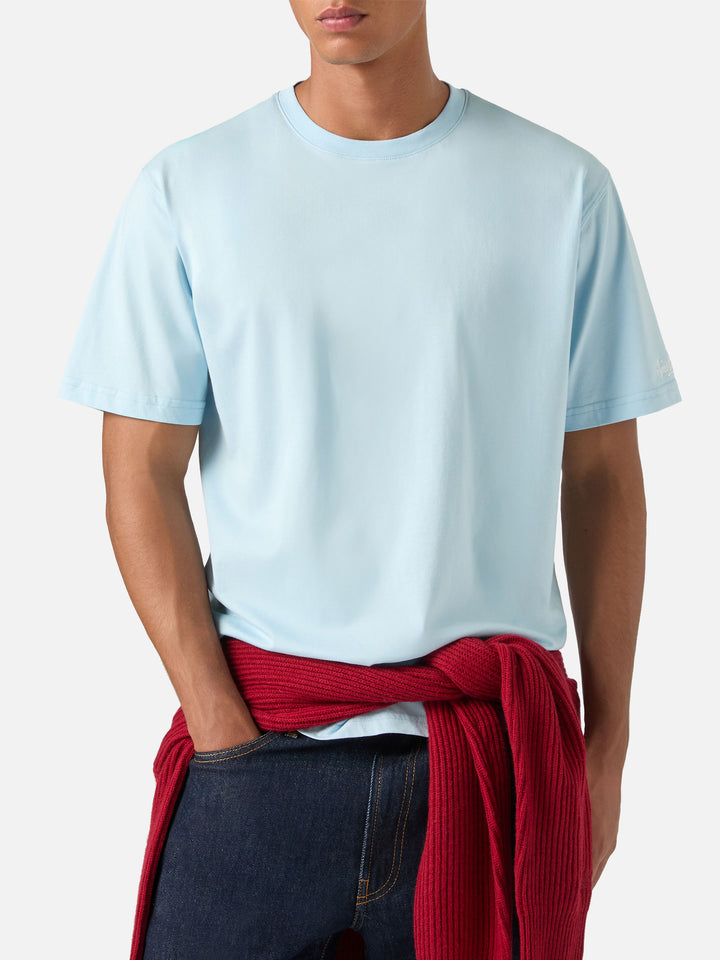 T-shirt Every azzurra in cotone