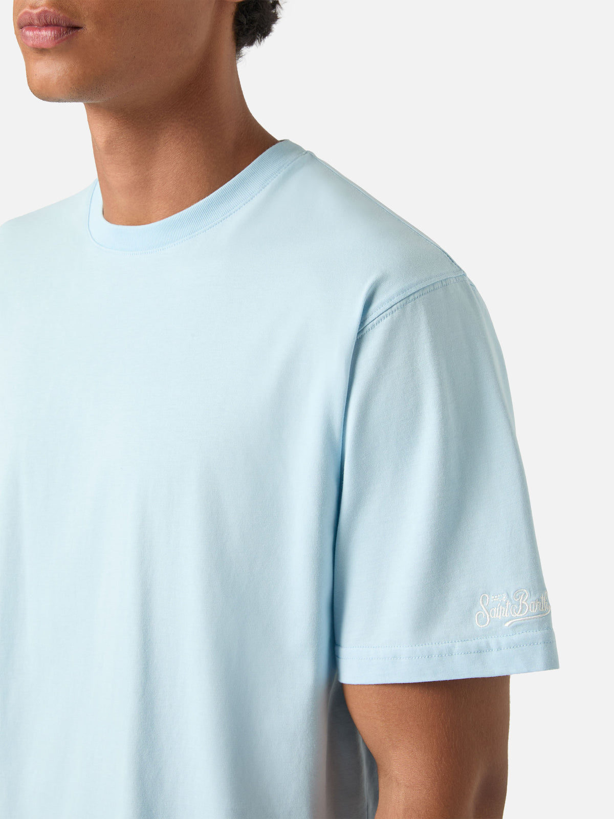 Light blue Every cotton t-shirt