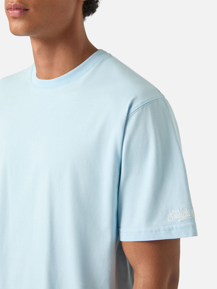 T-shirt Every azzurra in cotone