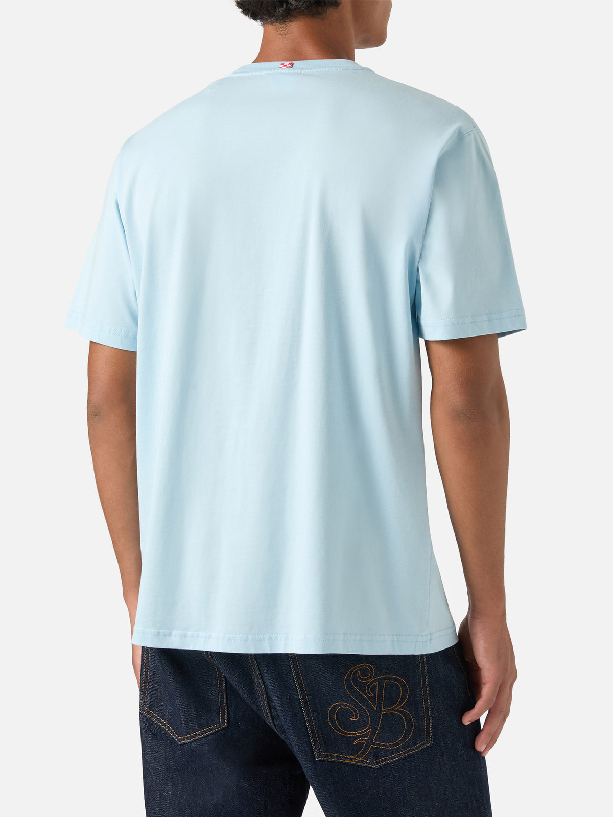 Light blue Every cotton t-shirt