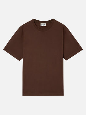 T-shirt Every marrone in cotone