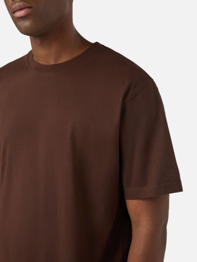 T-shirt Every marrone in cotone