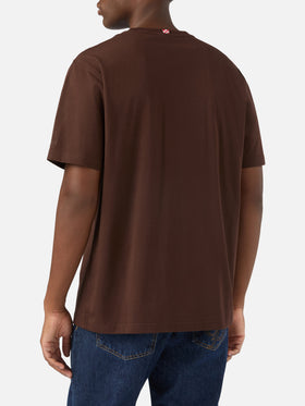 T-shirt Every marrone in cotone