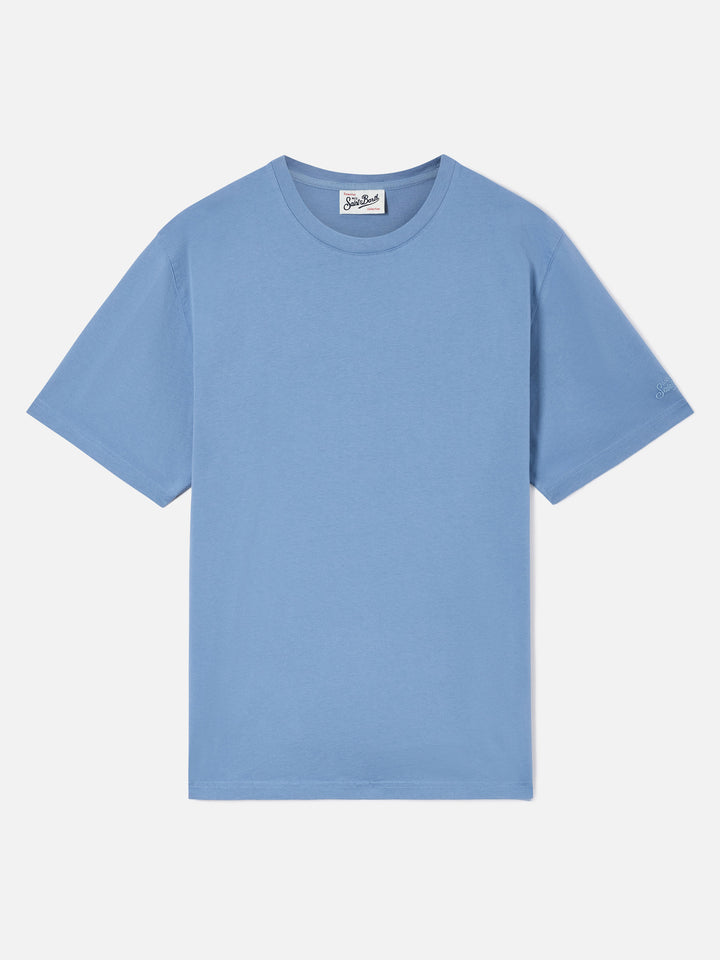 Every t-shirt in blue cotton