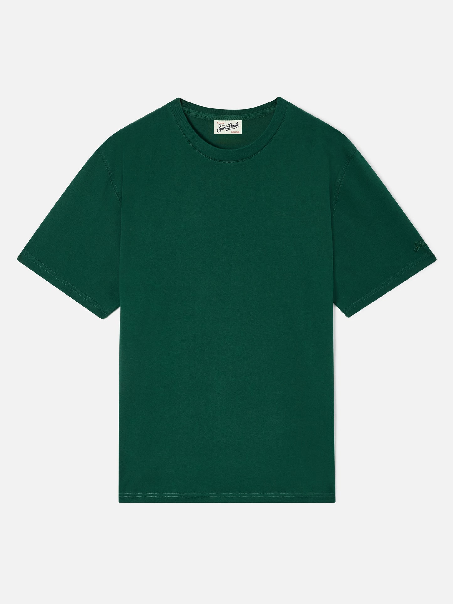 Every t-shirt in green cotton
