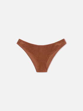 Braguita de baño Elise de rizo marrón 