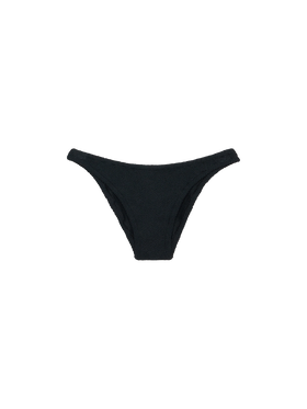 Slip da bagno da donna nero classico crinkle Elise