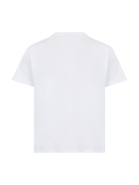 T-shirt Elly in cotone con patch Saint Barth
