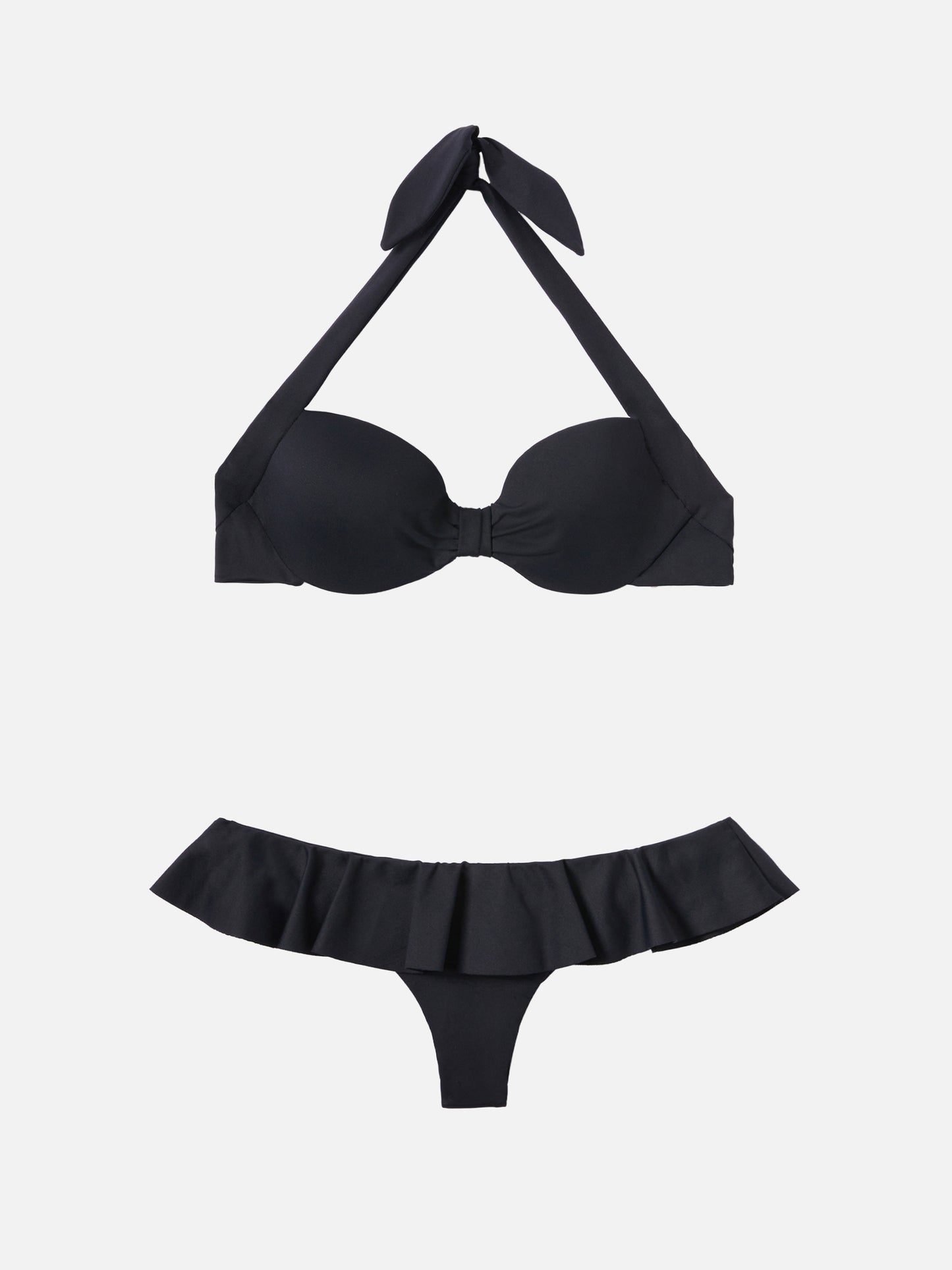 Bikini a bralette nero Emanuelle Orion
