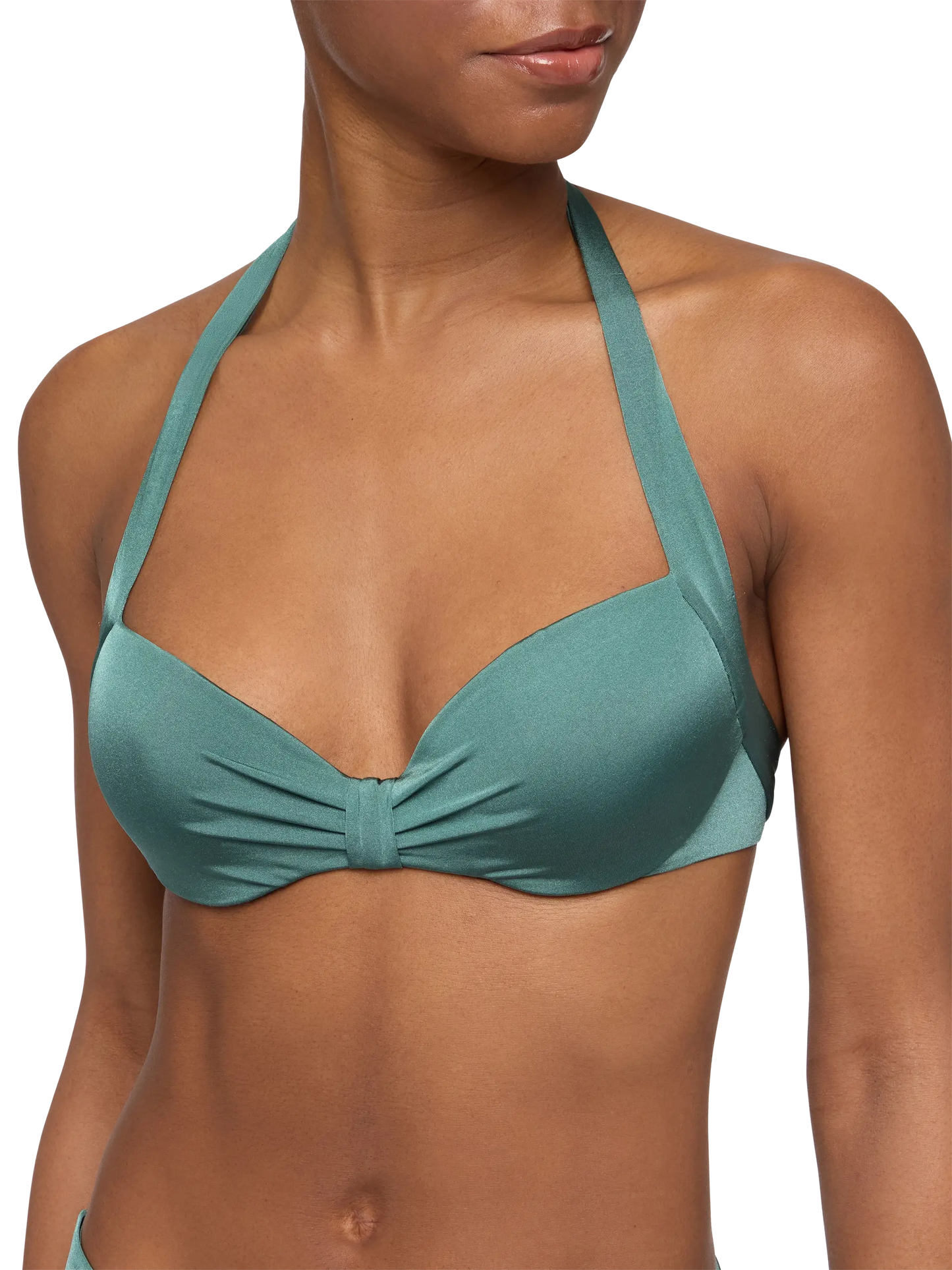 Bikini verde salvia a bralette Emanuelle Loren