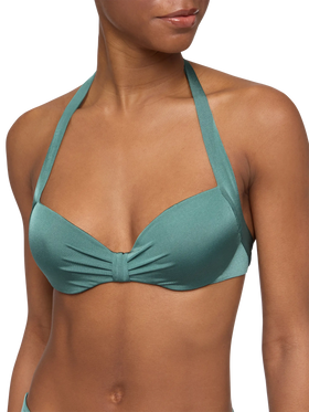 Bikini verde salvia a bralette Emanuelle Loren