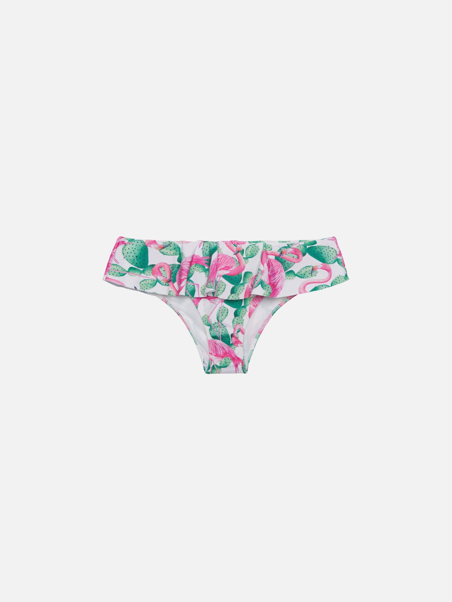 Swim briefs Fanny with flamingo print