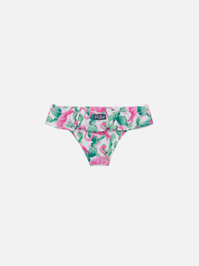 Swim briefs Fanny with flamingo print