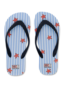 Flip-Flops mit Seestern-Print