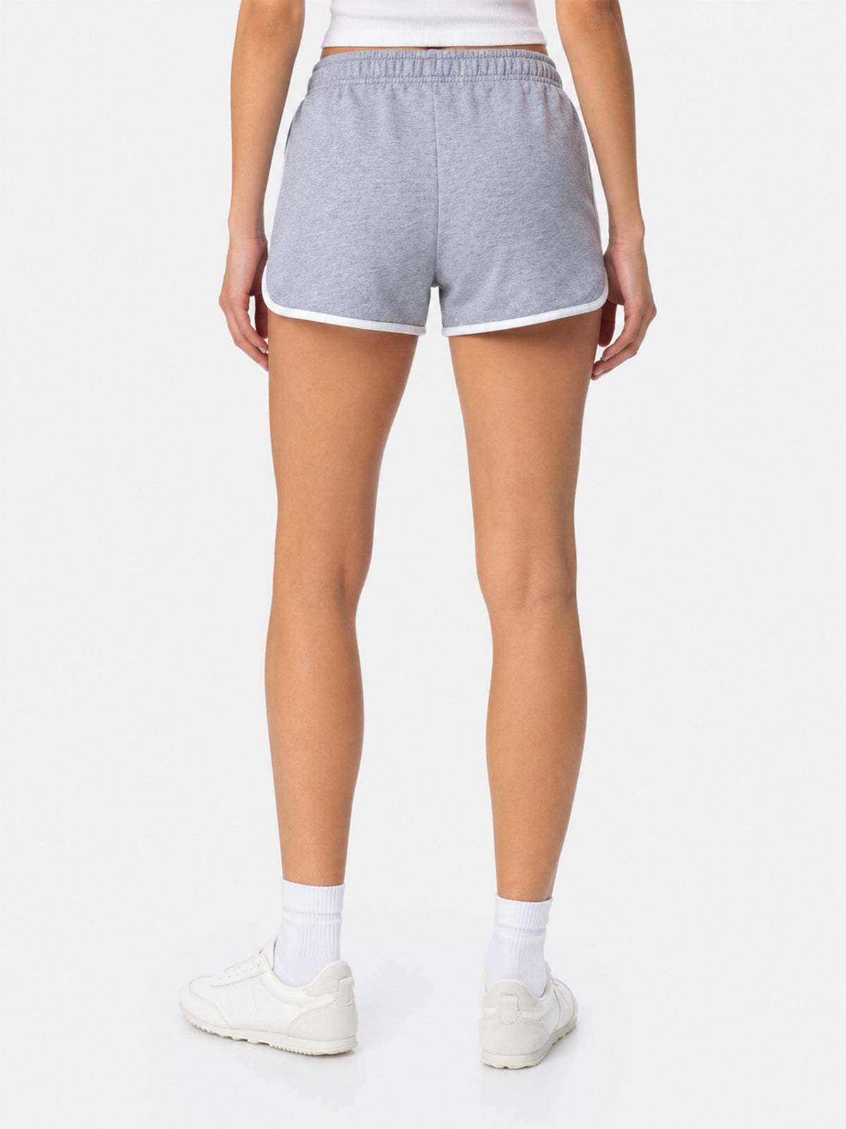 Francine Shorts aus Baumwolle mit kontrastierender Paspelierung 