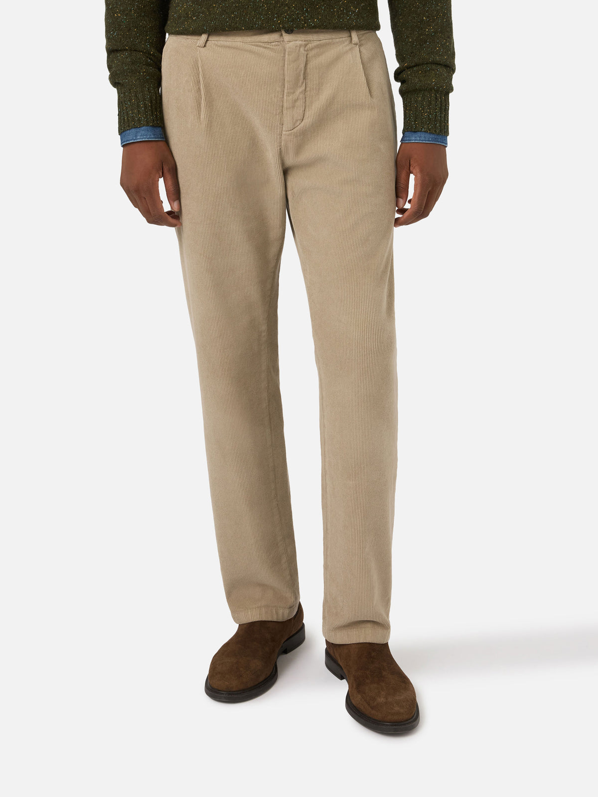 Pantalones de pana Beige Fuji 