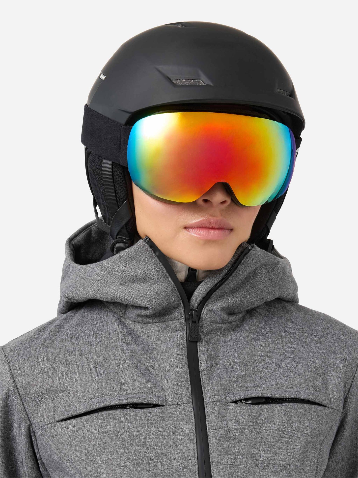 Ski suit Garmisch in grey with RECCO® technology