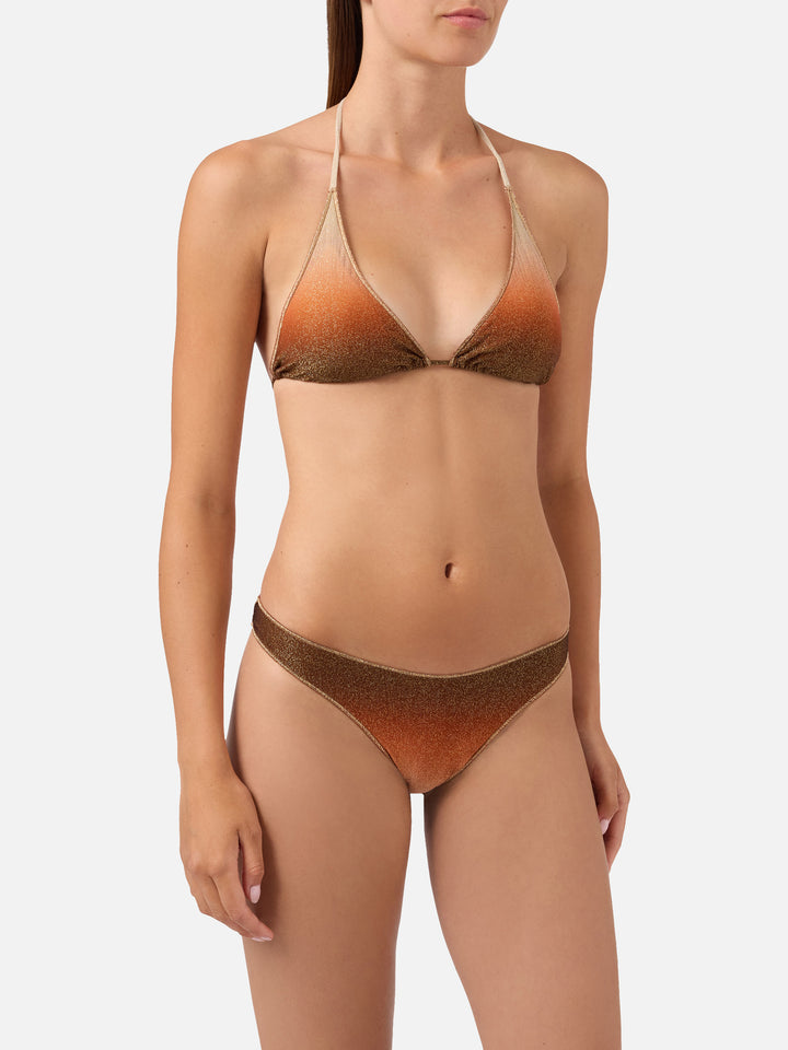 Bikini Guiana Naomi Overlock dégradé lurex 