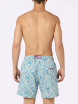 Joanna Luise print mid-length swim shorts| MADE WITH LIBERTY FABRIC