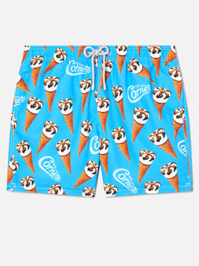 Klassische Herren-Badeshorts mit Algida-Aufdruck | ALGIDA® SONDEREDITION