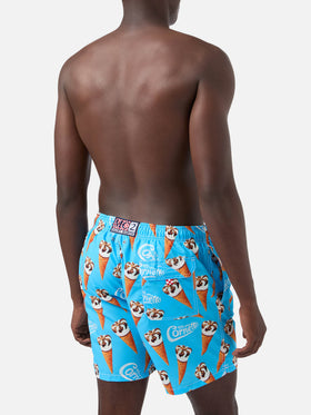 Klassische Herren-Badeshorts mit Algida-Aufdruck | ALGIDA® SONDEREDITION