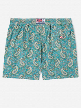 Bañador Gustavia con estampado cashmere | Confeccionado con Liberty Fabric 