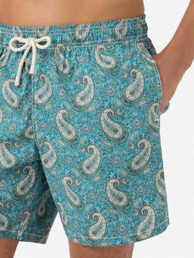 Costume Gustavia in fantasia cashmere | Made with Liberty Fabric