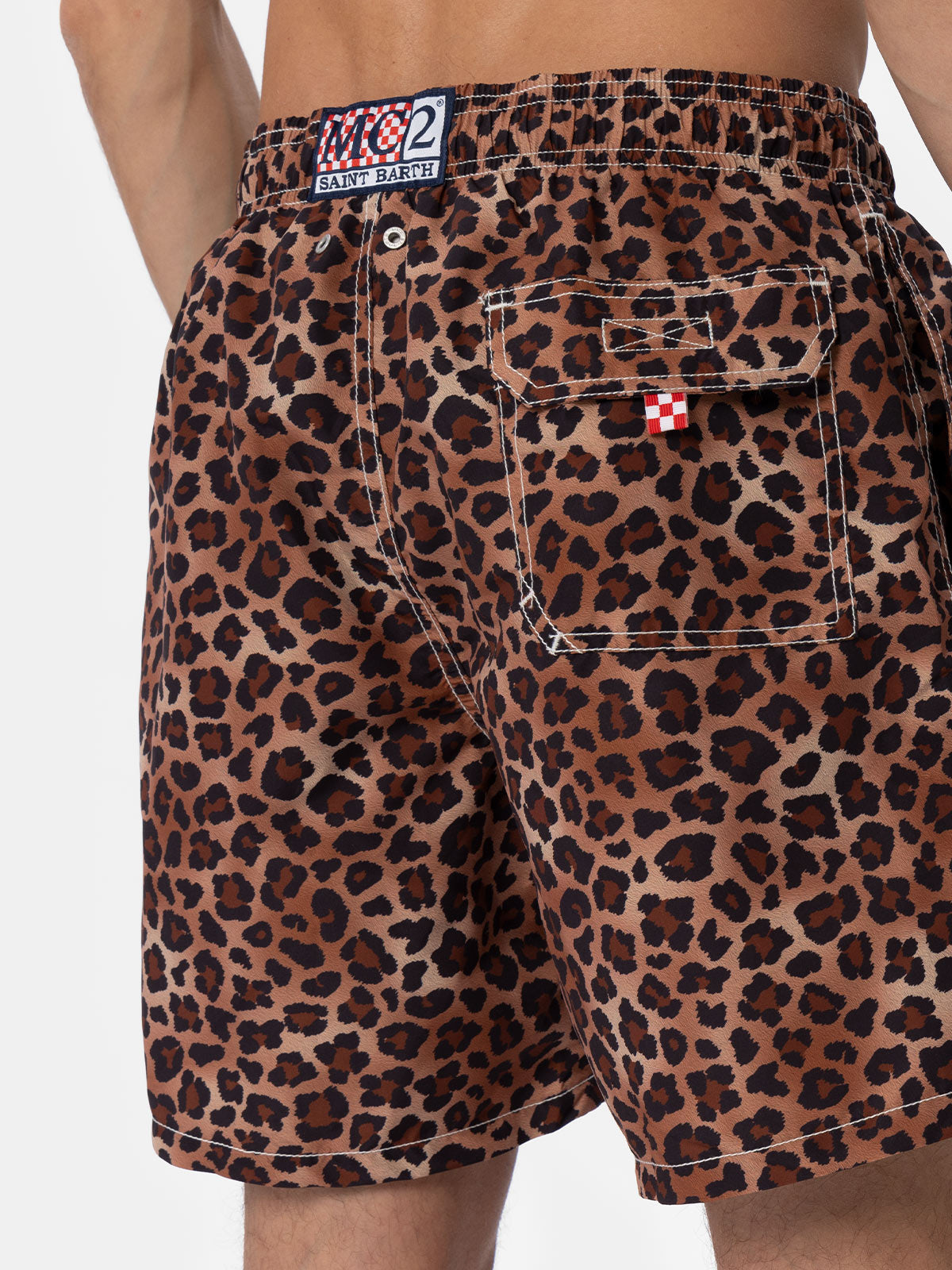 Gustavia classic animal print swim shorts – MC2 Saint Barth