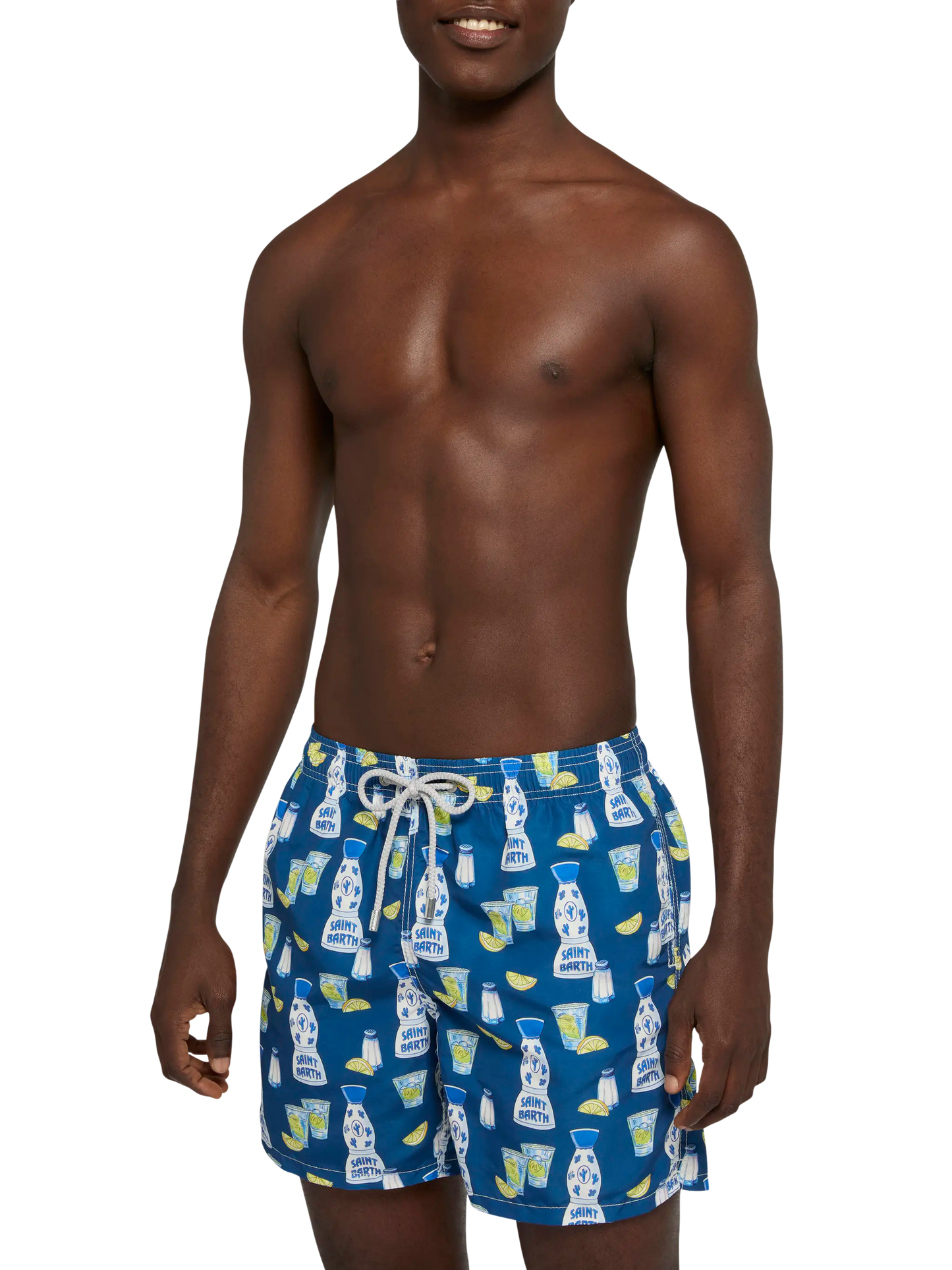 Costume mare lunghezza media Gustavia con stampa tequila
