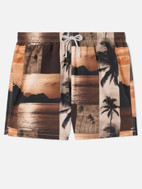 Bañador Gustavia con estampado sunset | Edición Especial 