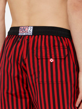 Costume mare lunghezza media Gustavia con stampa Milan | AC MILAN SPECIAL EDITION
