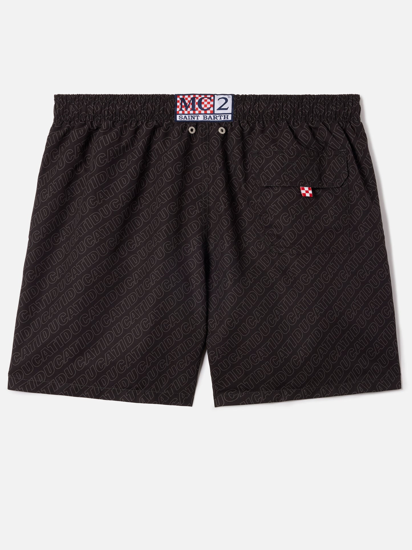 Gustavia swim shorts with Ducati print | Special Edition