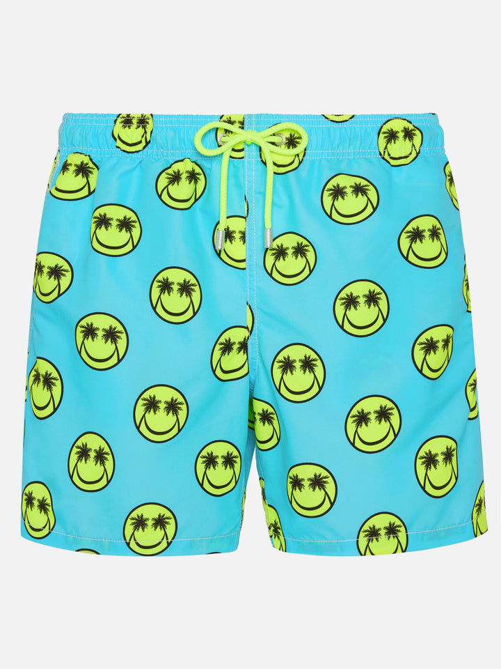 Costume da bagno di media lunghezza Palm smile