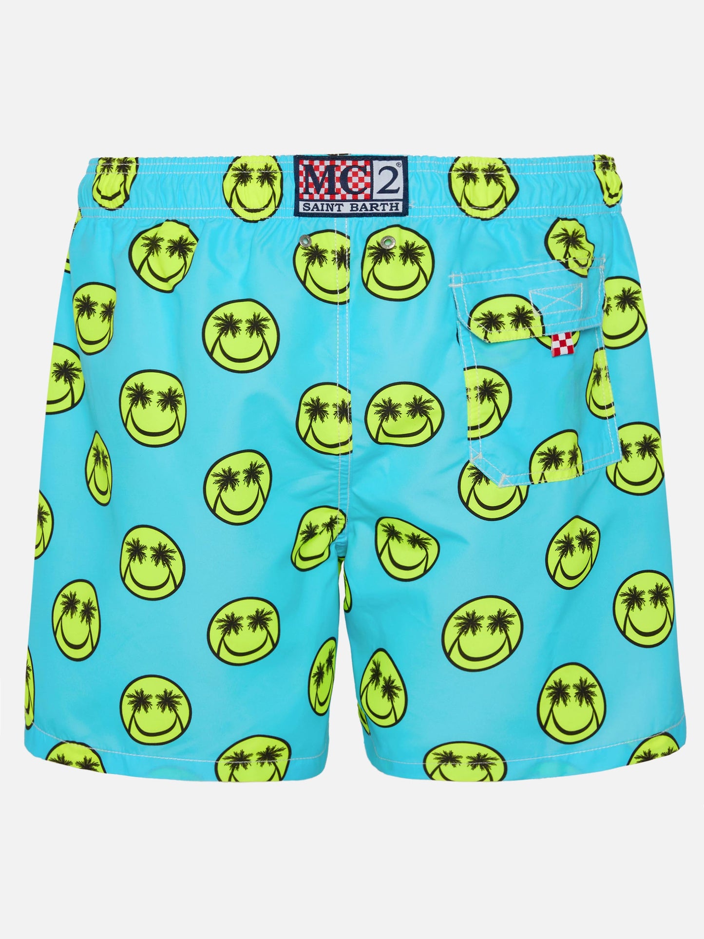 Costume da bagno di media lunghezza Palm smile