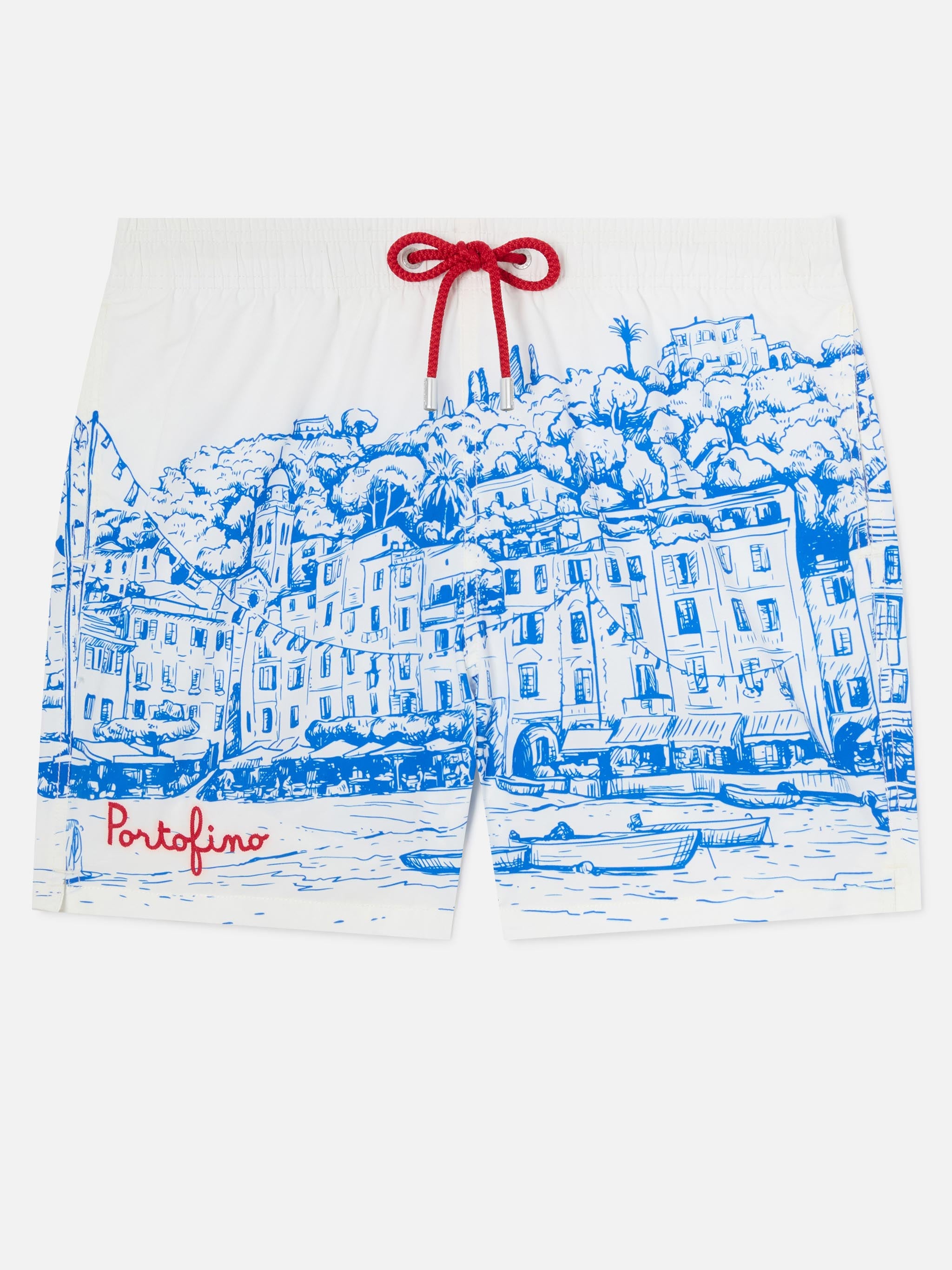 Placed Print Swim Shorts – MC2 Saint Barth