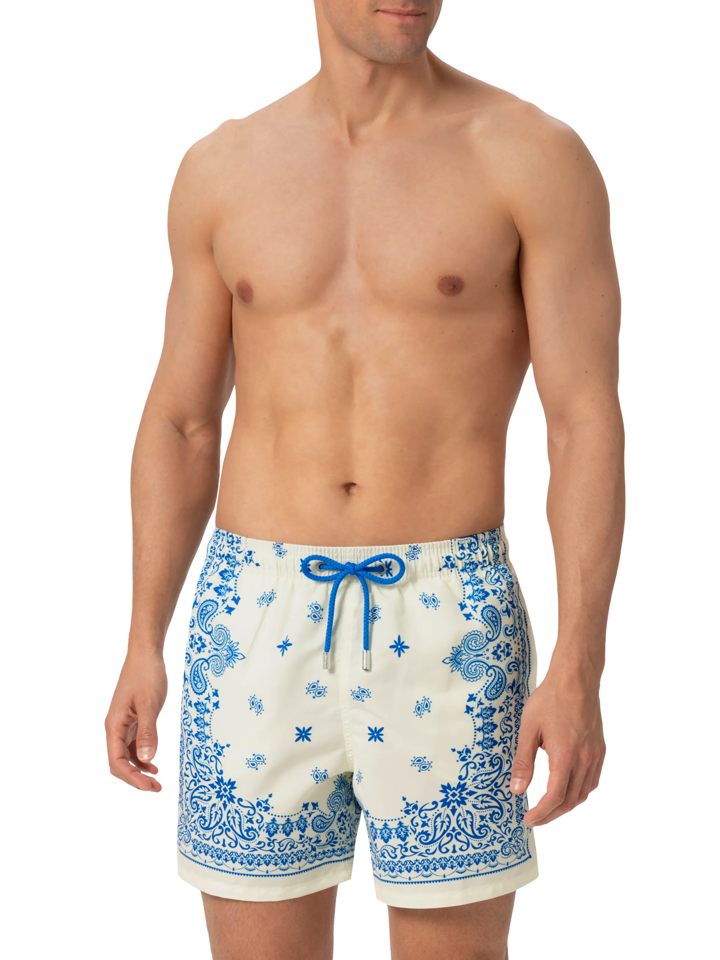Costume mare lunghezza media Gustavia con stampa bandana