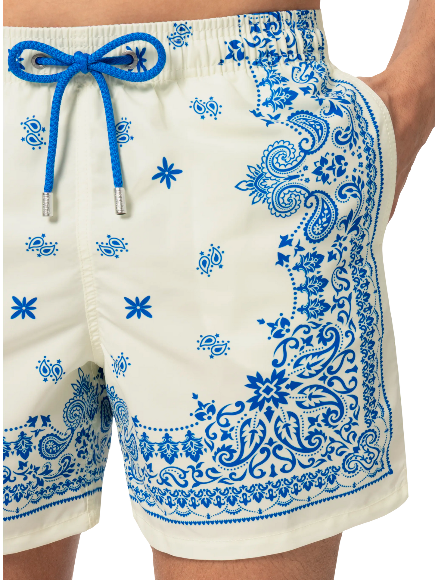 Costume mare lunghezza media Gustavia con stampa bandana