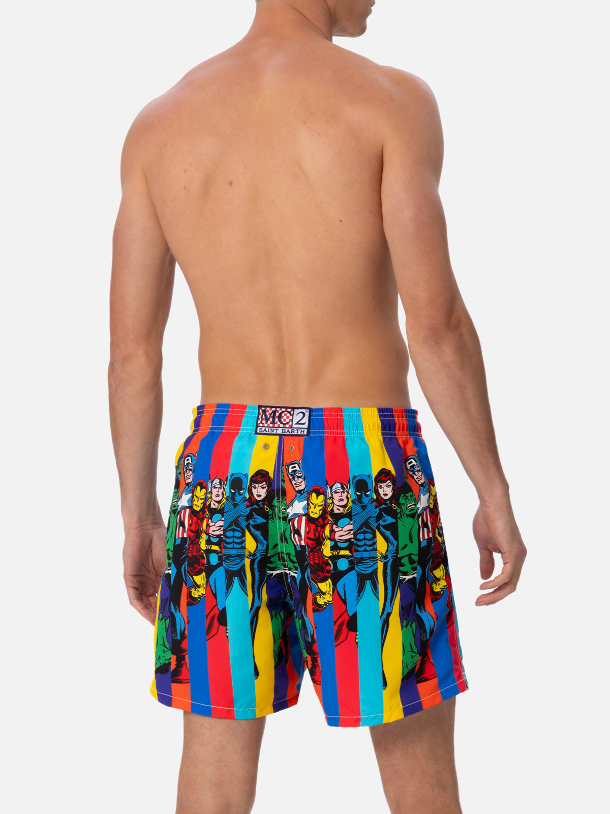 Men's Gustavia Mid-Length Swim Shorts | Marvel Special Edition