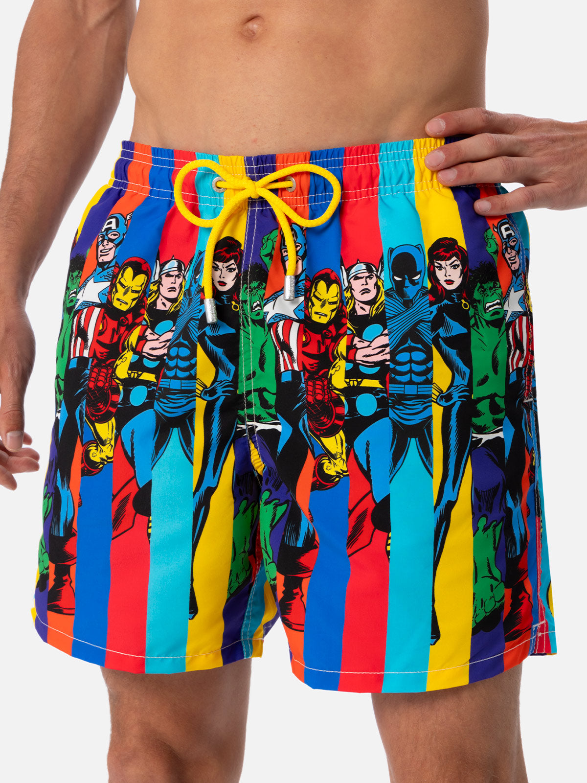 Men's Gustavia Mid-Length Swim Shorts | Marvel Special Edition