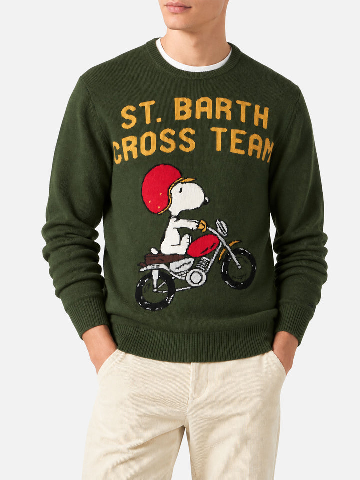 Heron Snoopy jacquard sweater | Special Edition