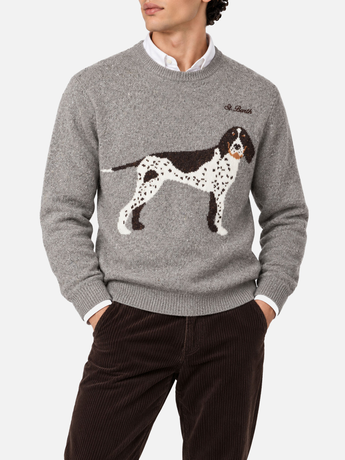 Jersey para perro Heron grey donegal 